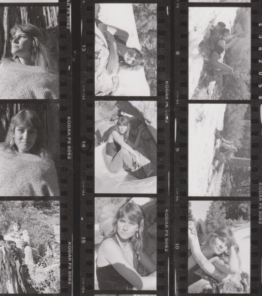 Diana McDee Contact sheet by Quarksire